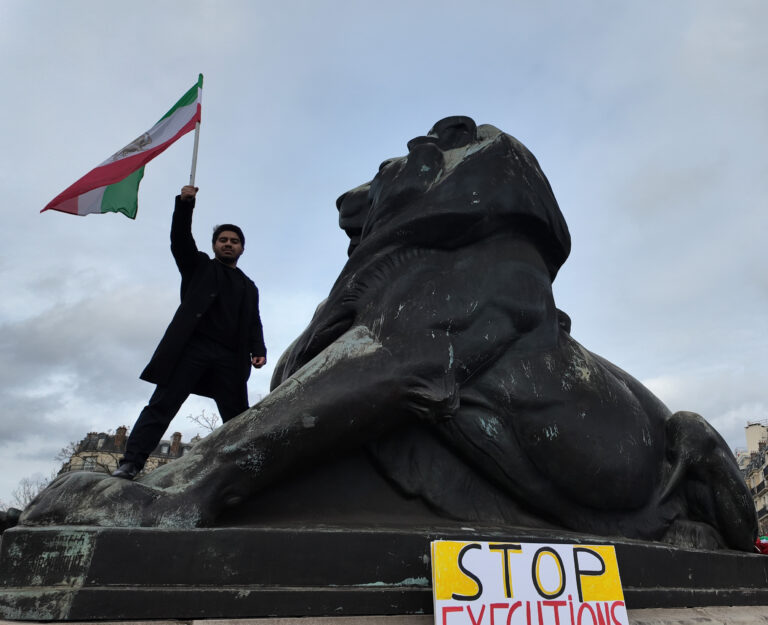 Paris Rally for Simay Azadi