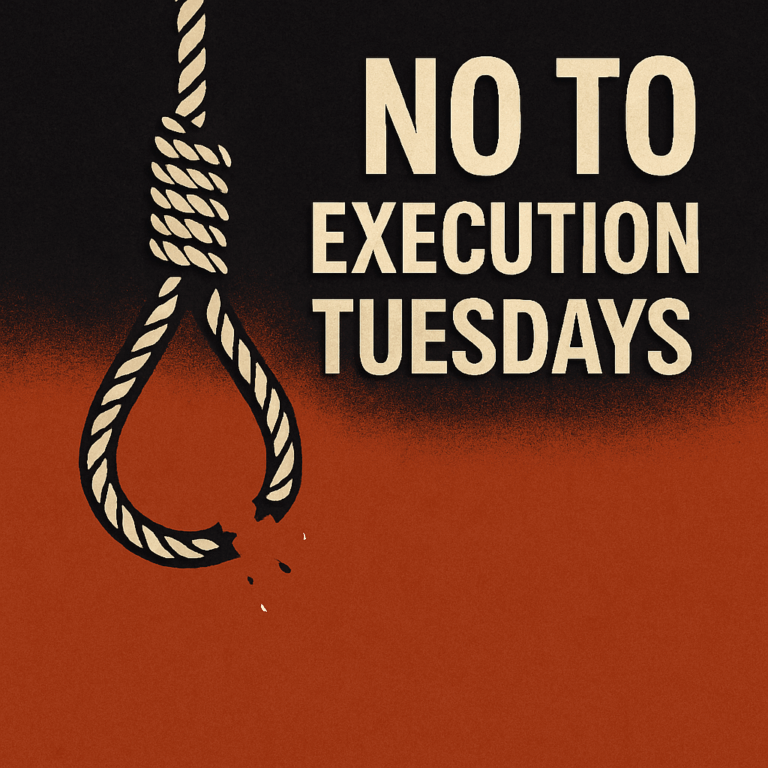 No to Execution Tuesdays Week 78