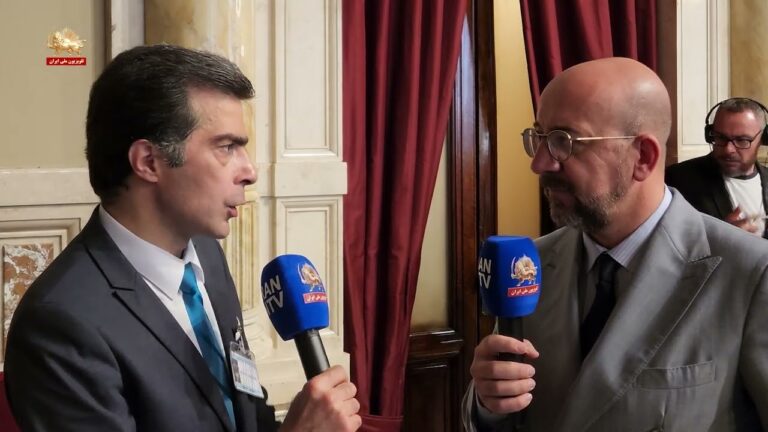 Charles Michel to Simay Azadi: “Appeasement Has Not Worked with Iran, Silence Is Complicity”