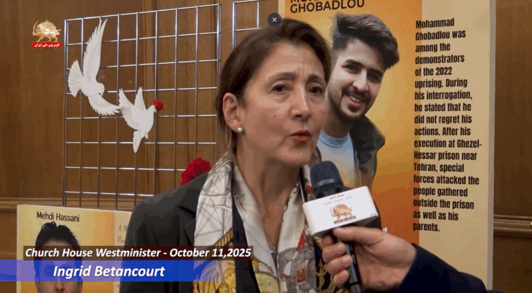 Ingrid Betancourt To Simay Azadi: “We Say No to the Shah and No to the Mullahs