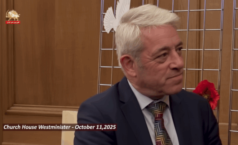John Bercow to Simay Azadi: I Support Iran’s Resistance