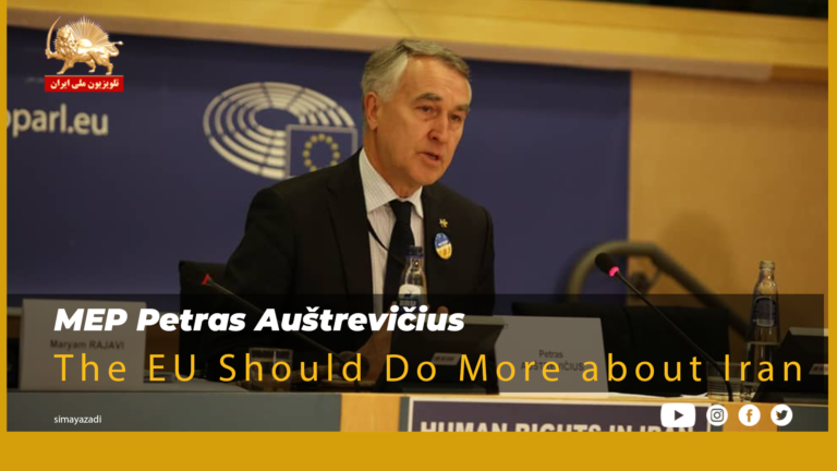 Iran’s Human Rights Crisis: MEP Petras Auštrevičius Calls for EU Accountability