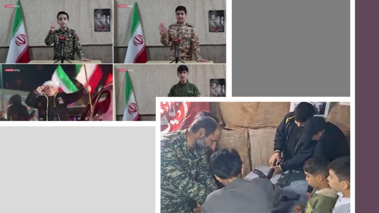 Iran Arms Children in Public Weapons Drills