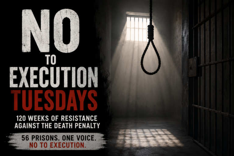 Iran: 121st Week of “No to Execution Tuesdays” Campaign